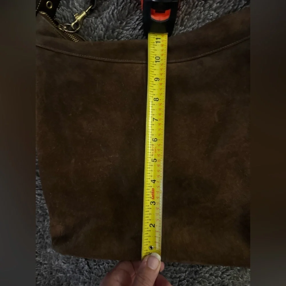 COACH Vintage Legacy Suede Hobo Bag